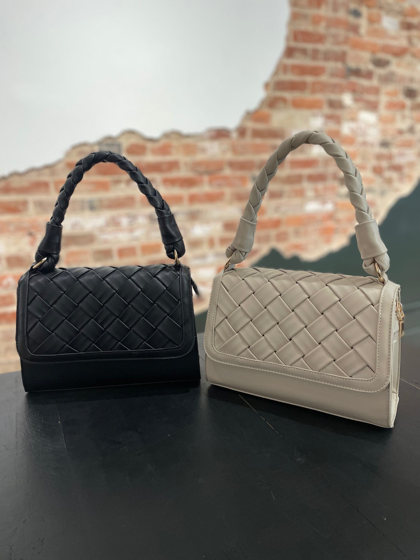Melody Woven Satchel