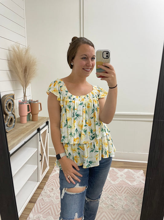 Feeling Floral Blouse