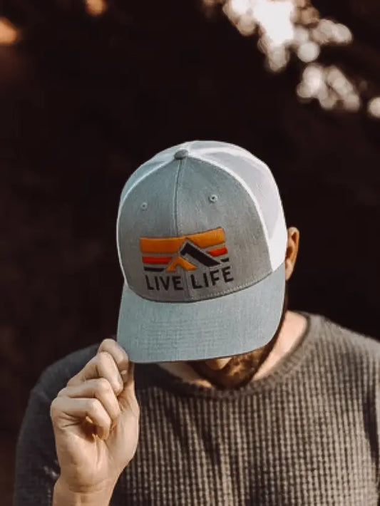 Retro Life Mens Trucker Hat