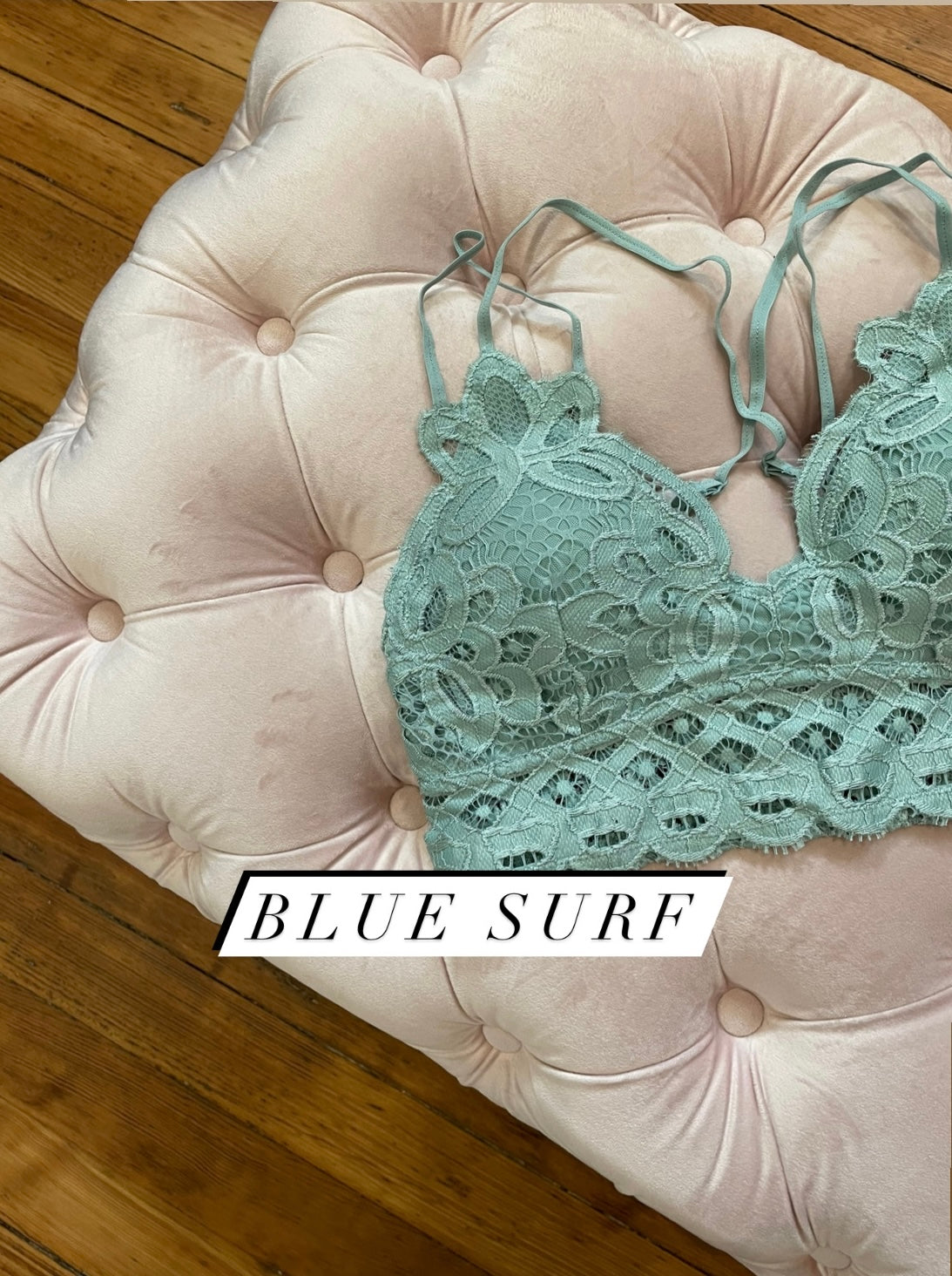 Lydia Adjustable Lace Bralette