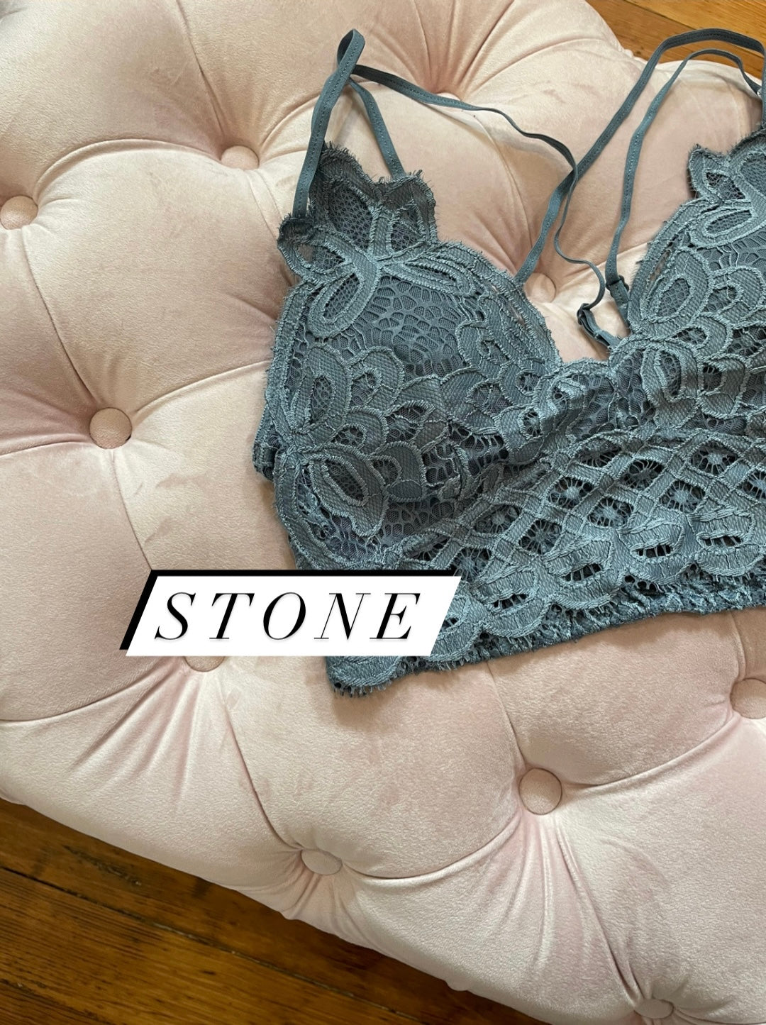 Lydia Adjustable Lace Bralette