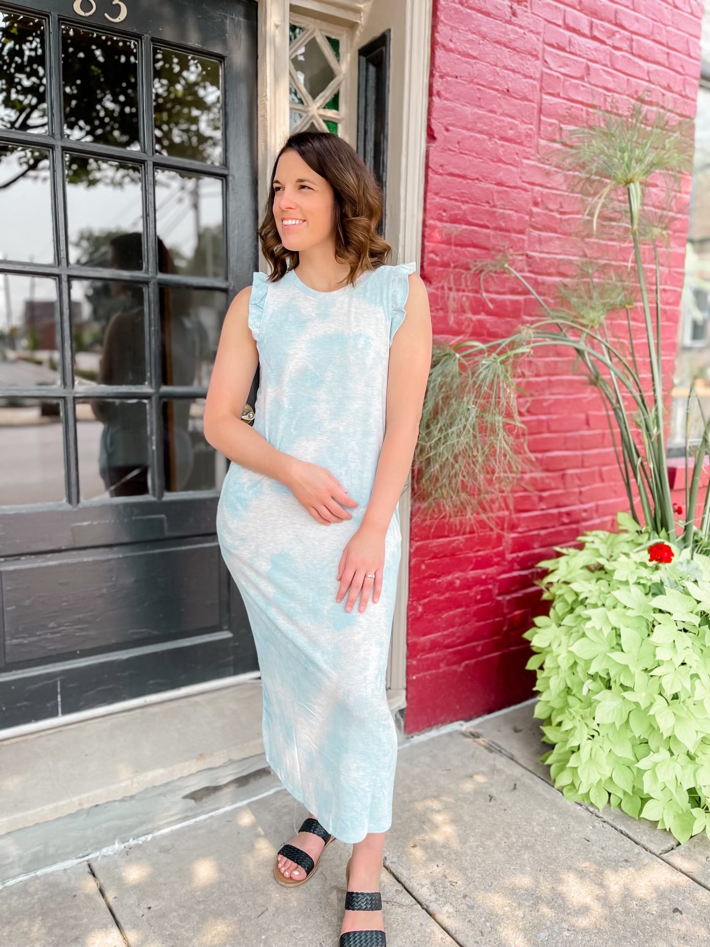 2826 - Brighton Tie Dye Dress