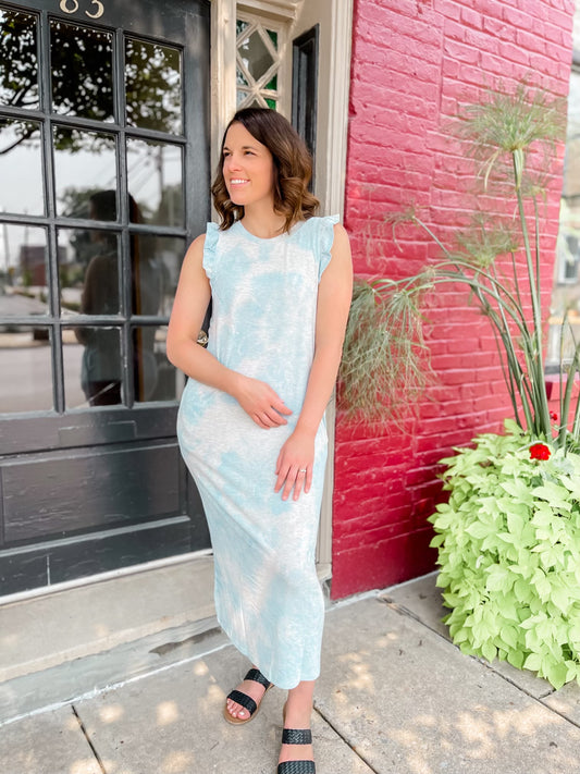 2826 - Brighton Tie Dye Dress