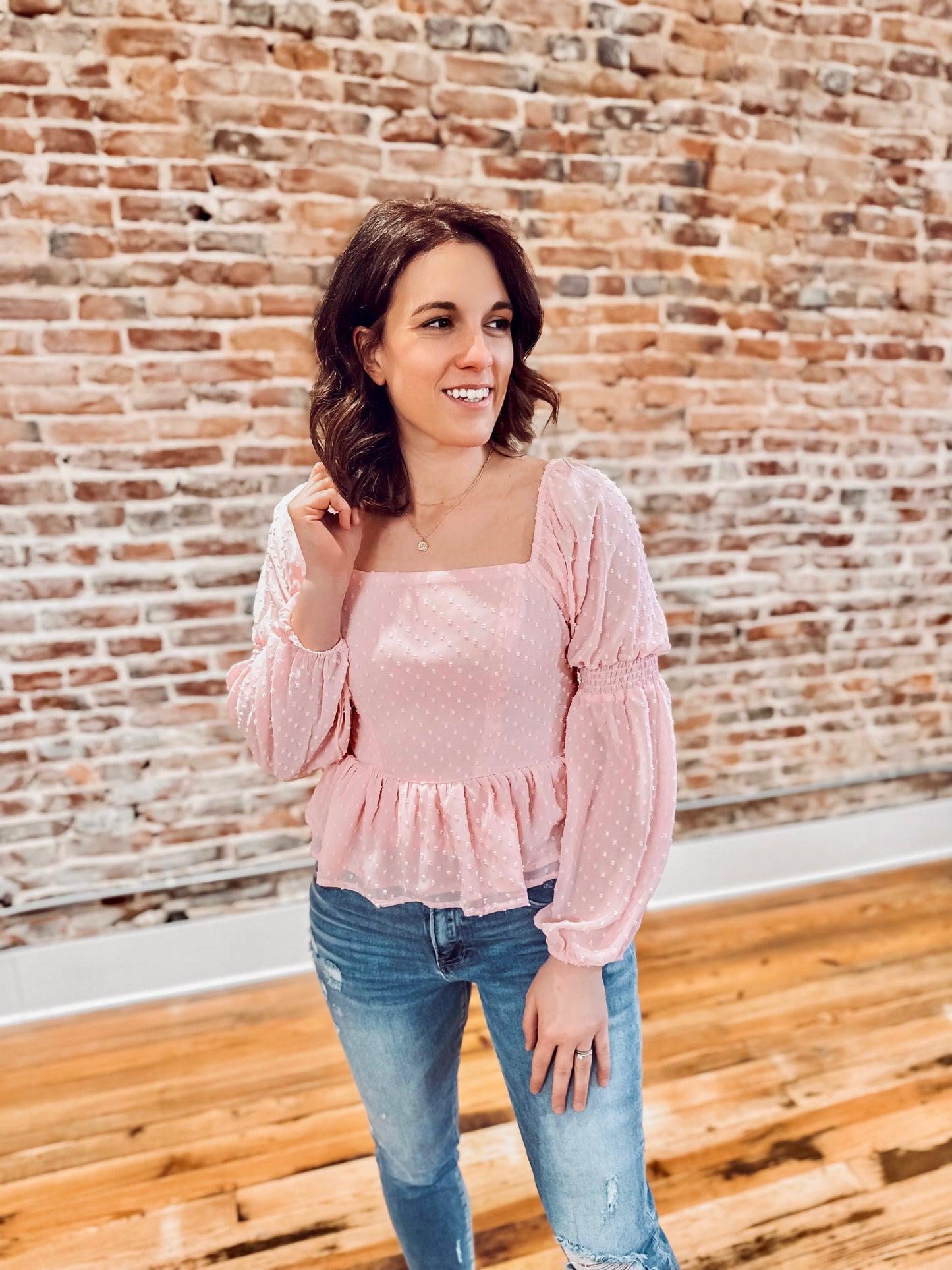 It Matters To Her Chiffon Top