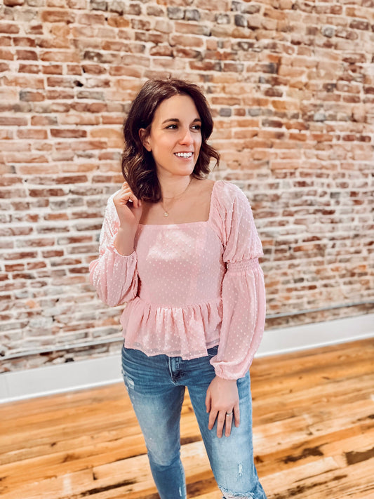 It Matters To Her Chiffon Top