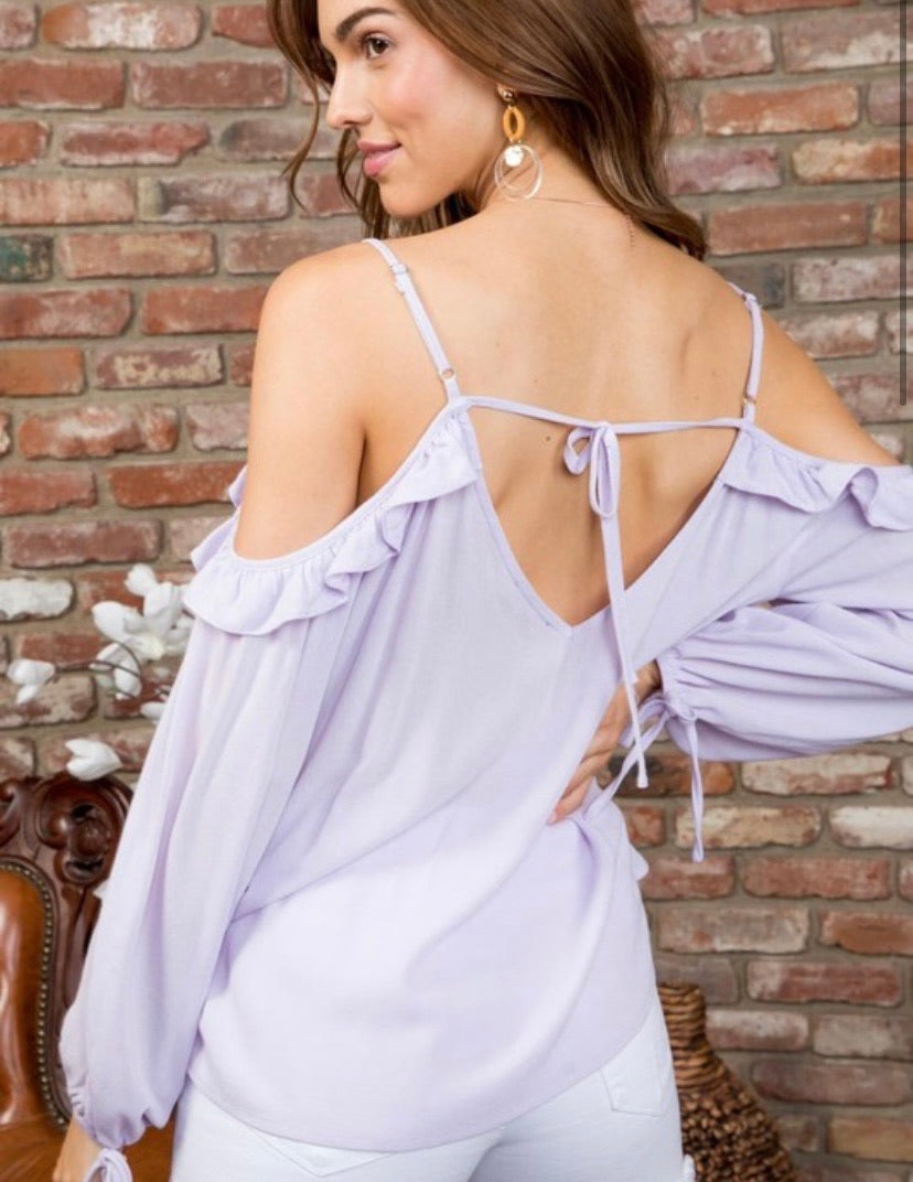 Lana Cold Shoulder Blouse