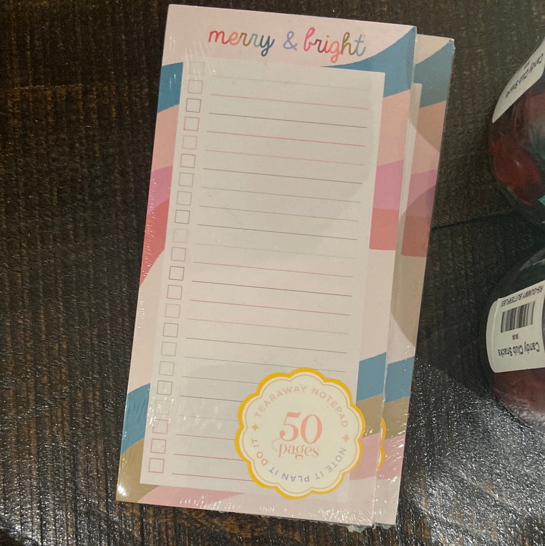 Holiday Tearaway Notepads